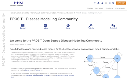 PROSIT Disease Models