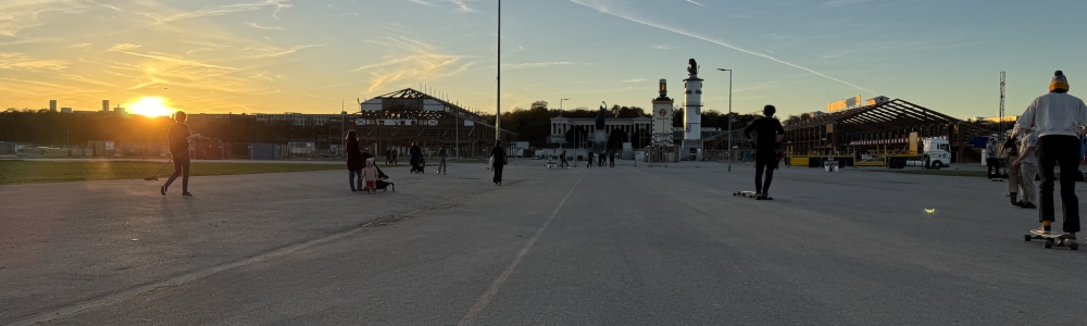 Longboarding in Munich